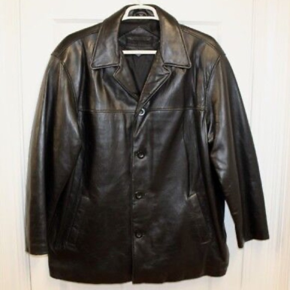 Bostonian Men’s 100% Leather Jacket